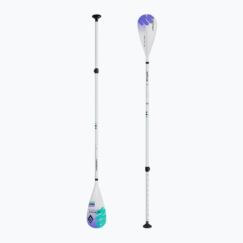 Pagaia SUP Aquatone Allstyle 2.0 in alluminio a 3 pezzi