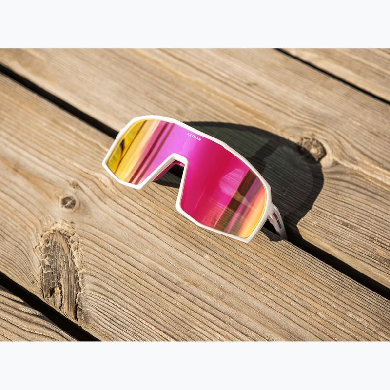 Occhiali da sole Aztron Miami Floating Active Epic Dream bianco/rosa 6
