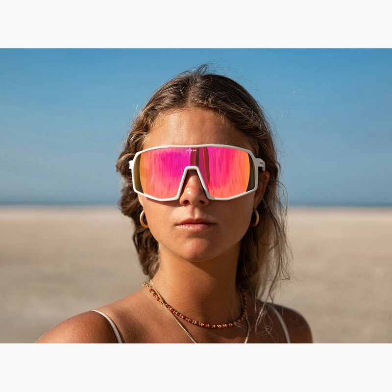 Occhiali da sole Aztron Miami Floating Active Epic Dream bianco/rosa 9
