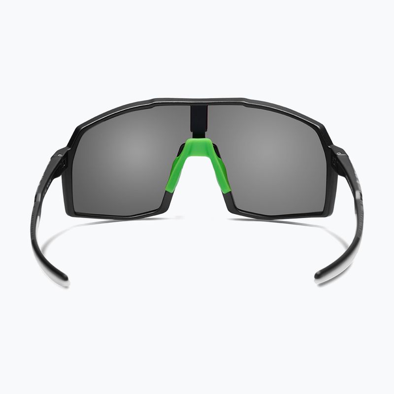 Occhiali da sole Aztron Thunder metalblack/white/polarizedgreen/twilightmirr/grey 3