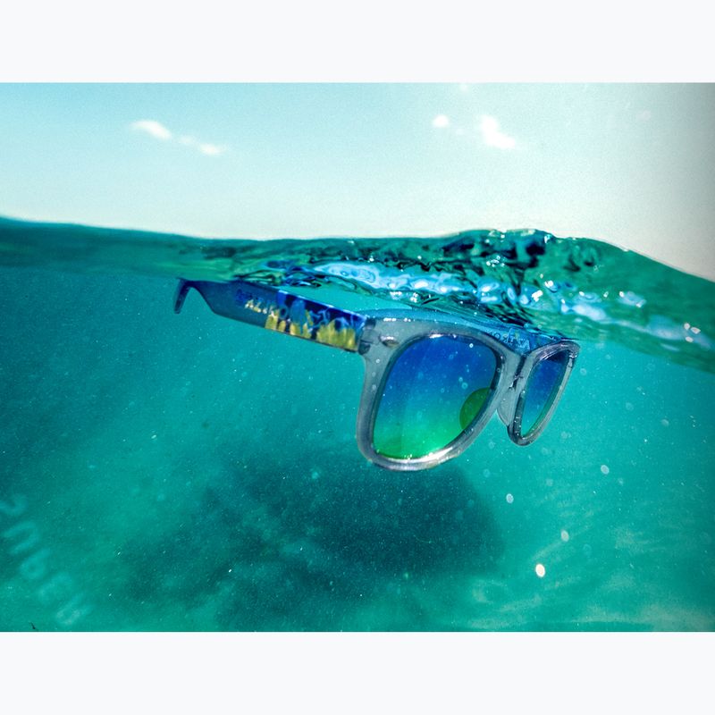 Occhiali da sole per bambini Aztron Shine spark lime/wayve/polarized green/yellow mir/grey 4