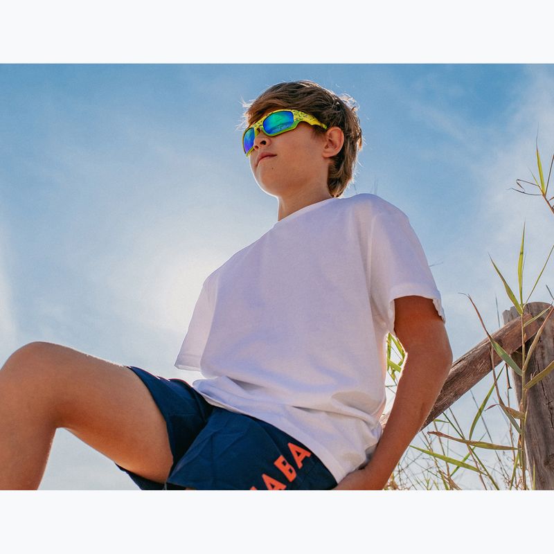 Occhiali da sole per bambini Aztron Shine spark lime/wayve/polarized green/yellow mir/grey 5