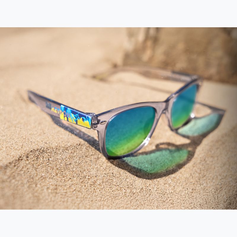 Occhiali da sole per bambini Aztron Solar ice grey/graffiti/polarized blue/yellow mirror/grey. 9
