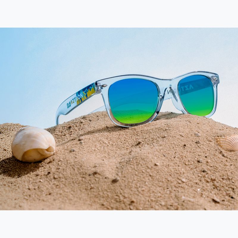 Occhiali da sole per bambini Aztron Solar ice grey/graffiti/polarized blue/yellow mirror/grey. 10