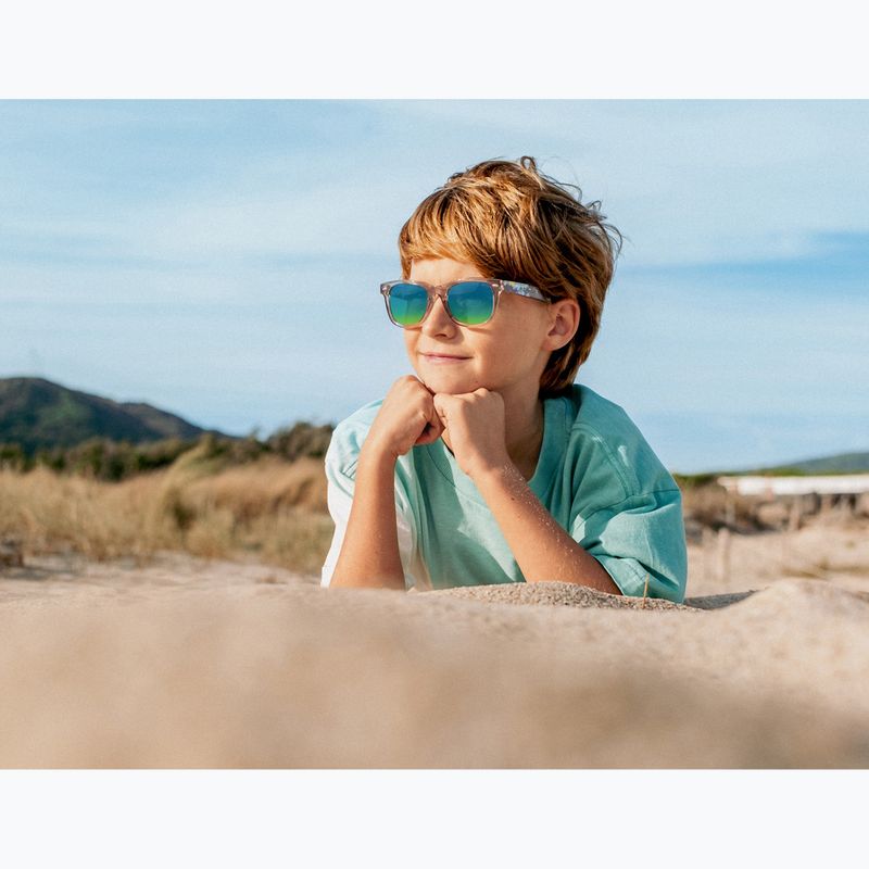 Occhiali da sole per bambini Aztron Solar ice grey/graffiti/polarized blue/yellow mirror/grey. 11