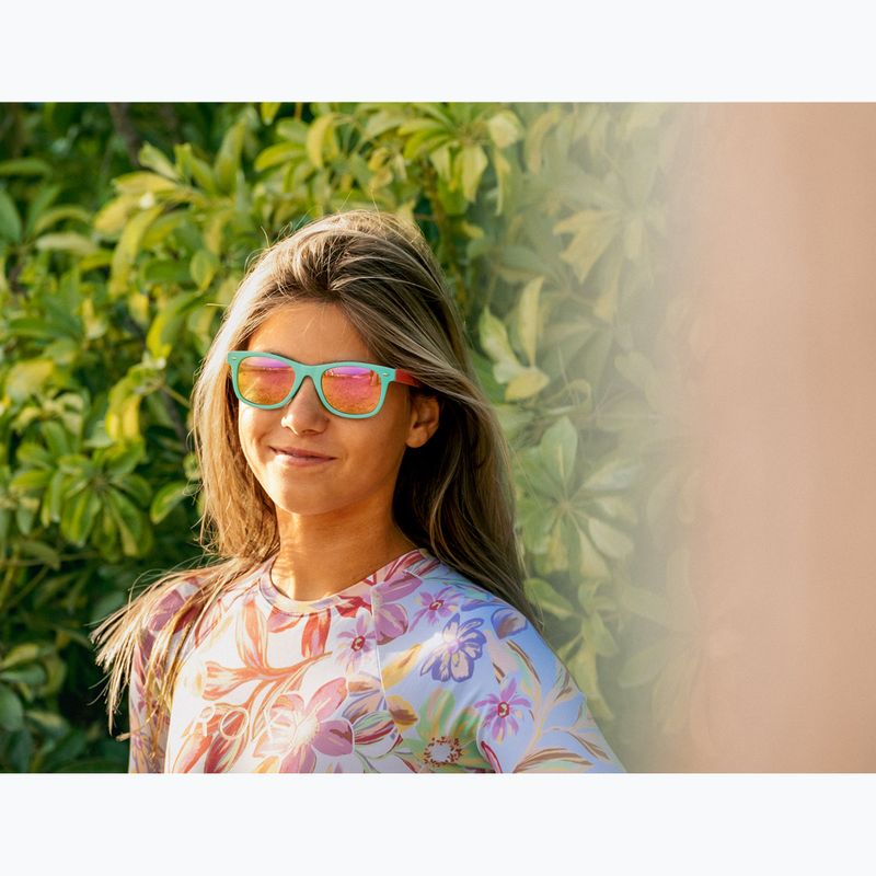 Occhiali da sole per bambini Aztron Candy candy pink/twisty/polarized rainbow pink mir/grey. 7