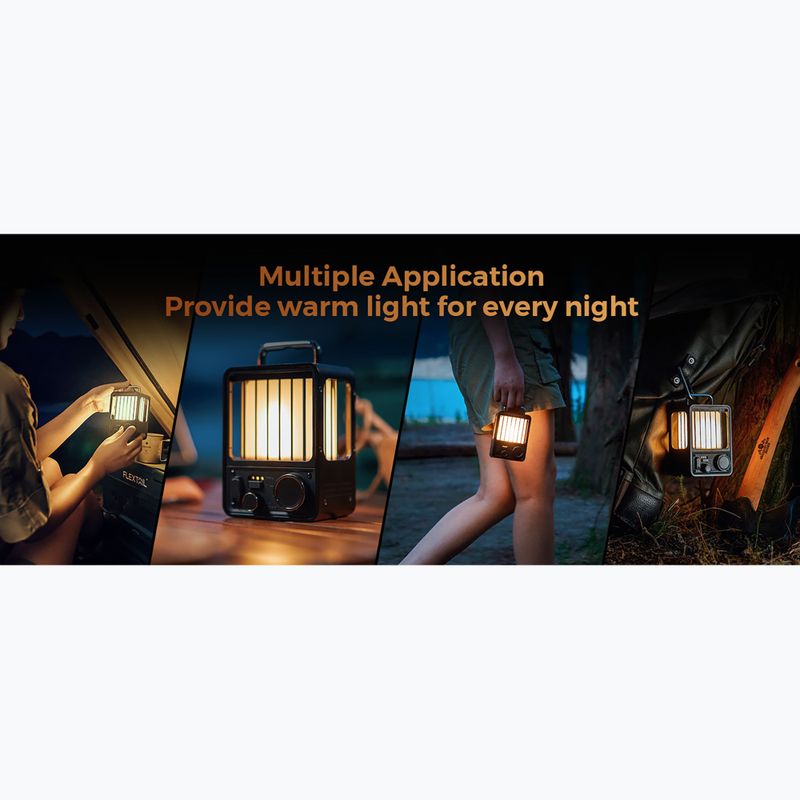 Lampada turistica Flextail Villa verde 10