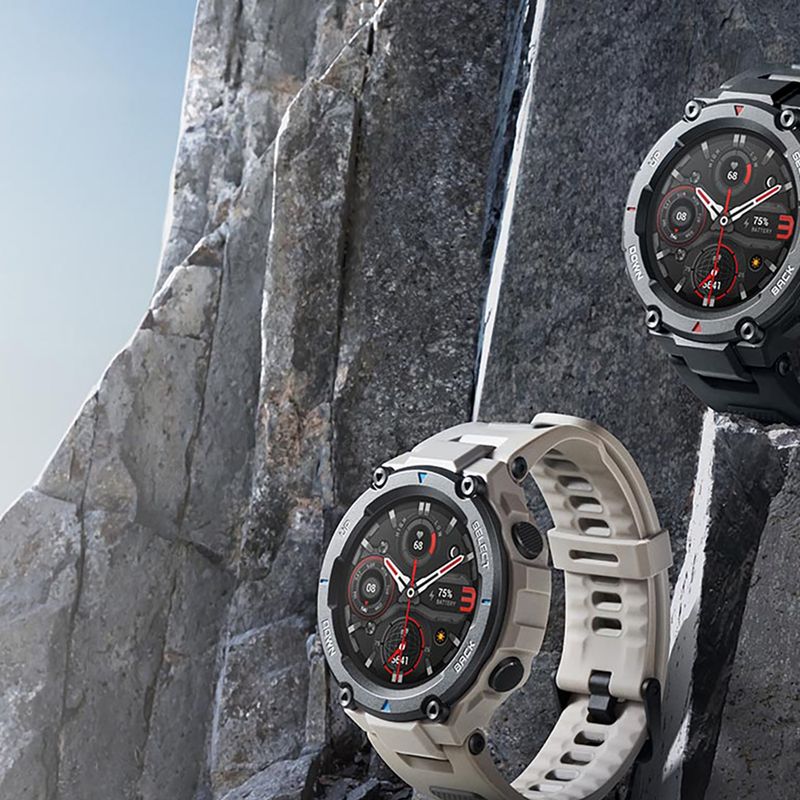 Orologio Amazfit T-Rex PRO grigio deserto W2013OV3N 8