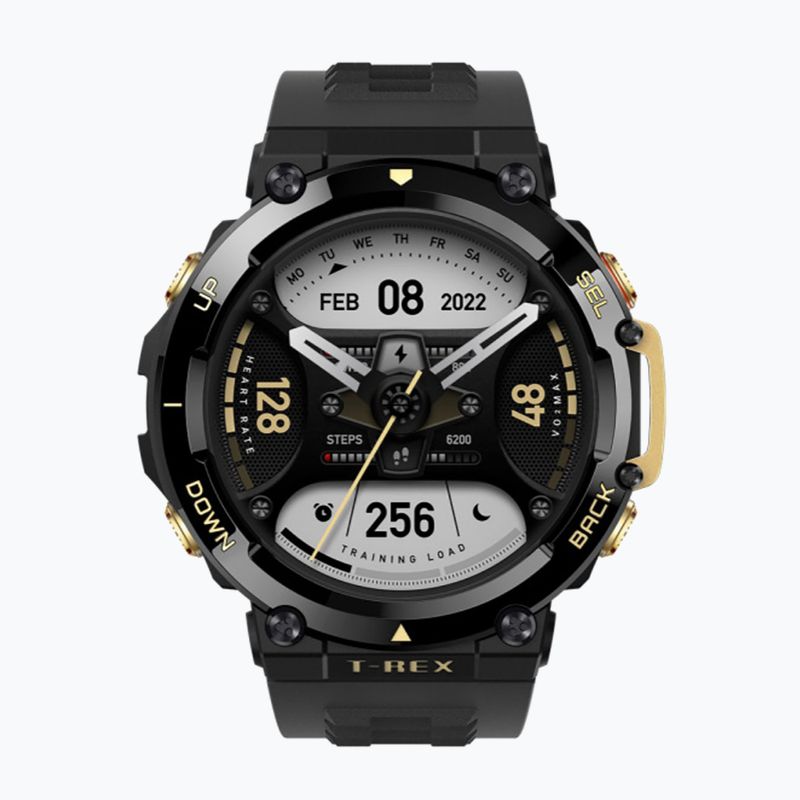Orologio Amazfit T-Rex 2 nero astro/oro A2170