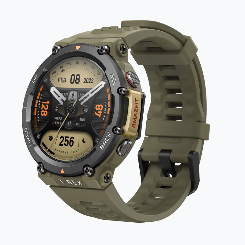 Orologio Amazfit T-Rex 2 verde selvaggio A2170 3