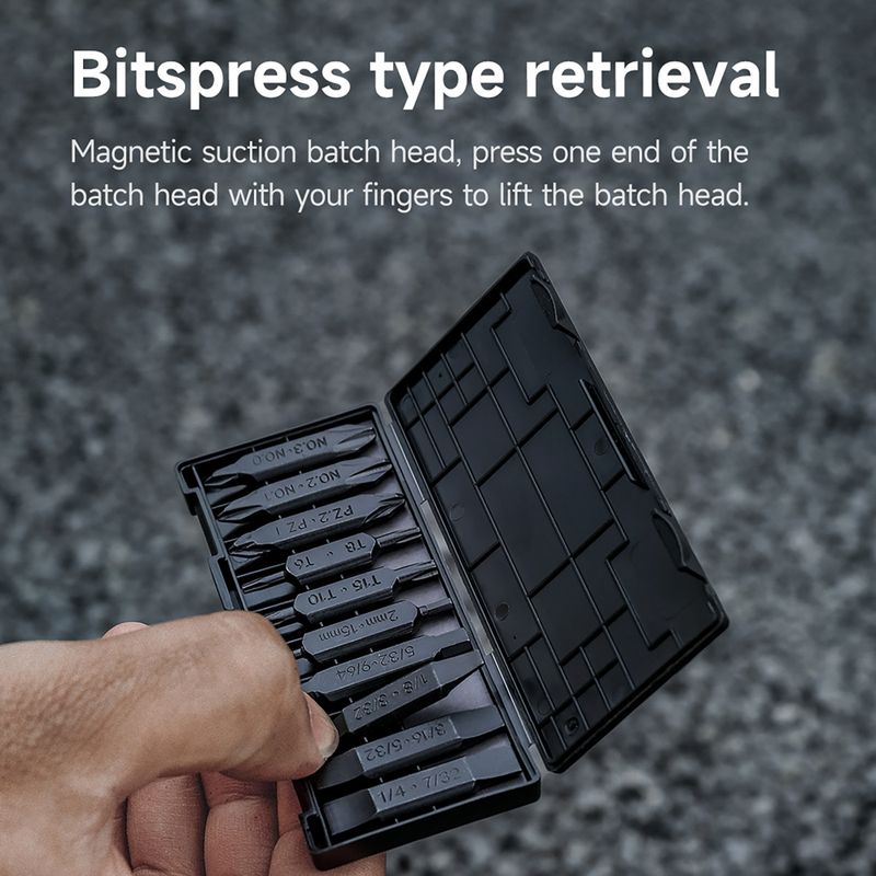 Set di punte Nextool Bit Kit AS1 black 3