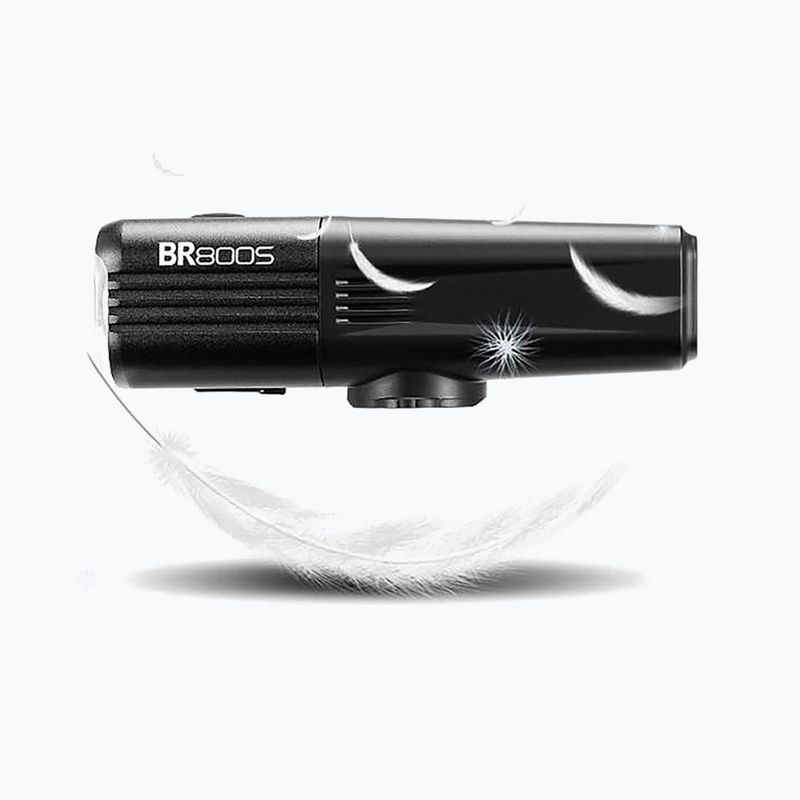 Towild BR800S luce anteriore nera per bicicletta 2