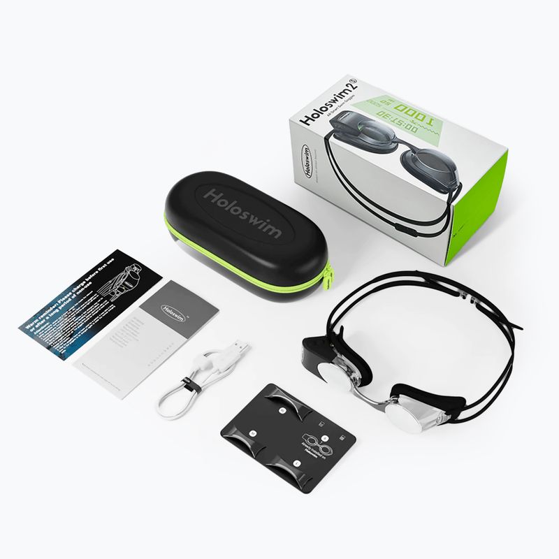 Occhiali da nuoto Holoswim Smart nero 9