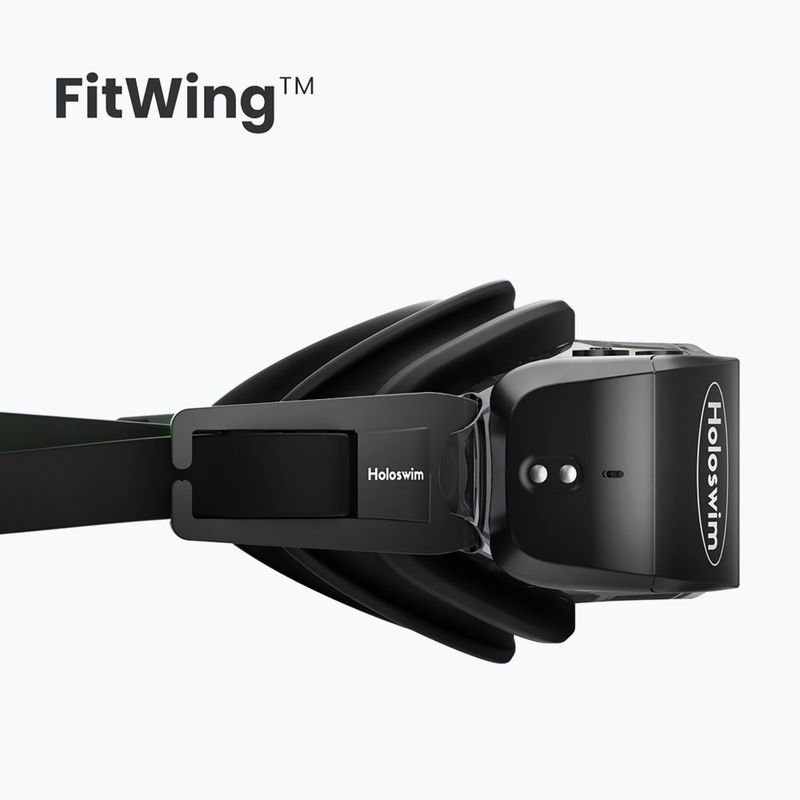 Occhialini da nuoto Holoswim 2 Pro AR Smart deep sky nero 14