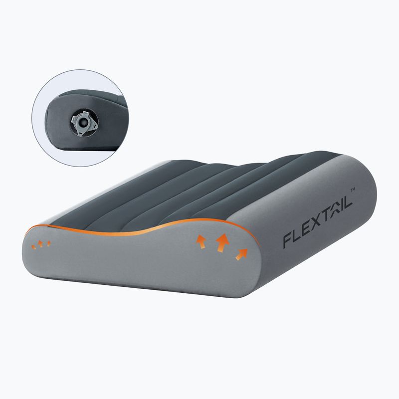 Cuscino da viaggio FLEXTAIL Zero Pillowse grey 2
