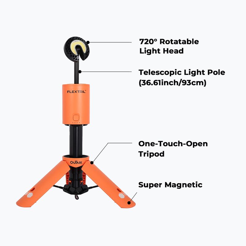 Torcia FLEXTAIL Evo orange 4