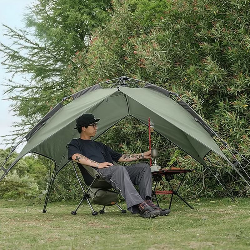 Tenda da campeggio 4-osobowy Naturehike Pop-Up 4 Automatic forest green 5