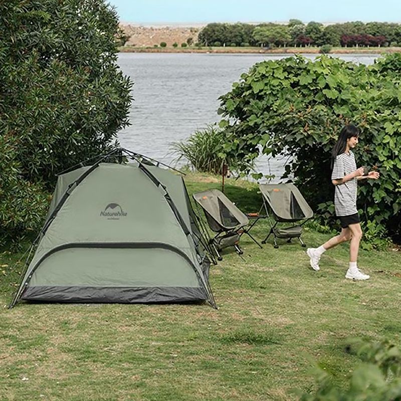 Tenda da campeggio 3-osobowy Naturehike Pop-Up 3 Automatic forest green 6
