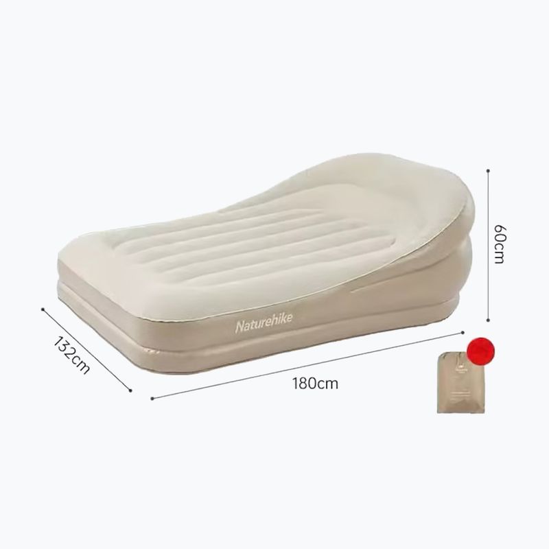 Divano gonfiabile Naturehike Lanyue Double beige 2
