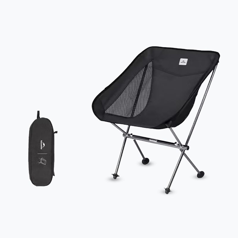 Sedia da campeggio Naturehike Stellaluna L04 M black 2