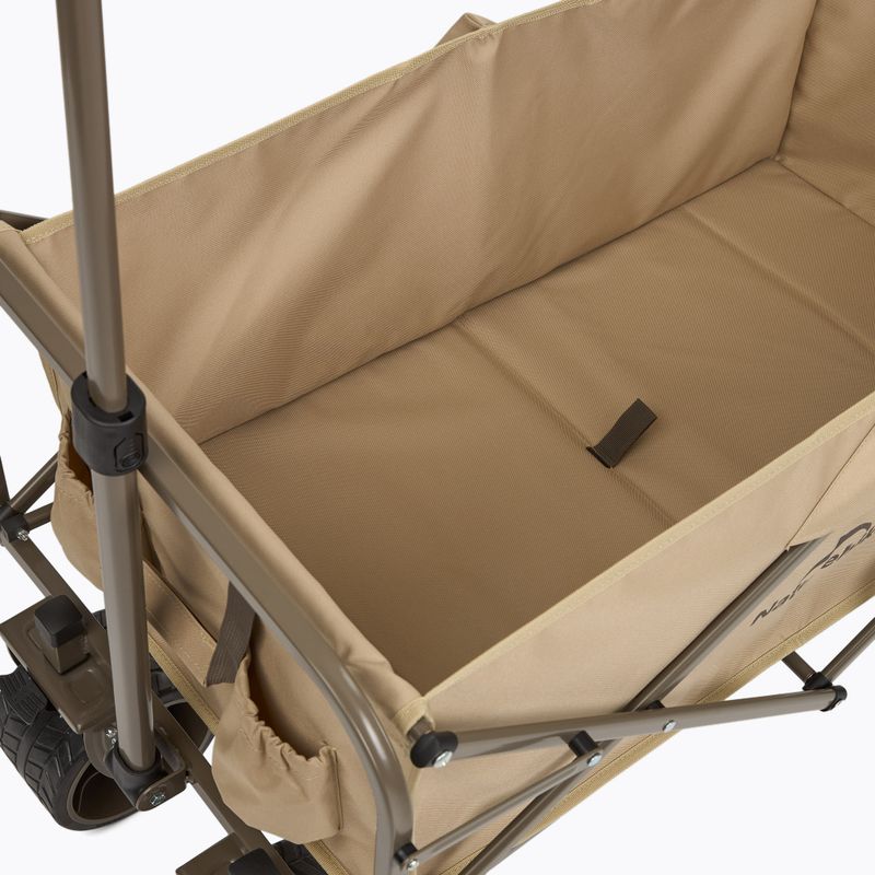 Carrello da trasporto Naturehike Light With Brakes linen brown 3