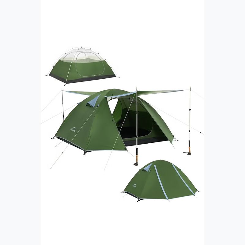 Tenda da trekking 2 posti Naturehike Bleik 2 Type B forest green 2