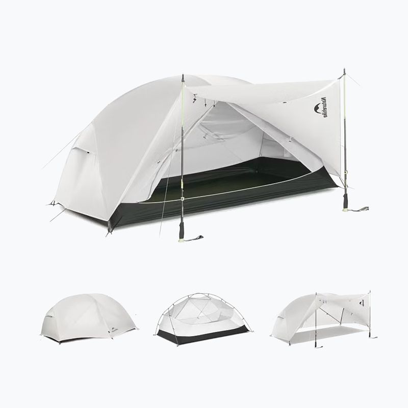 Tenda da trekking 2 posti Naturehike Mongar Pro 2 20D light grey