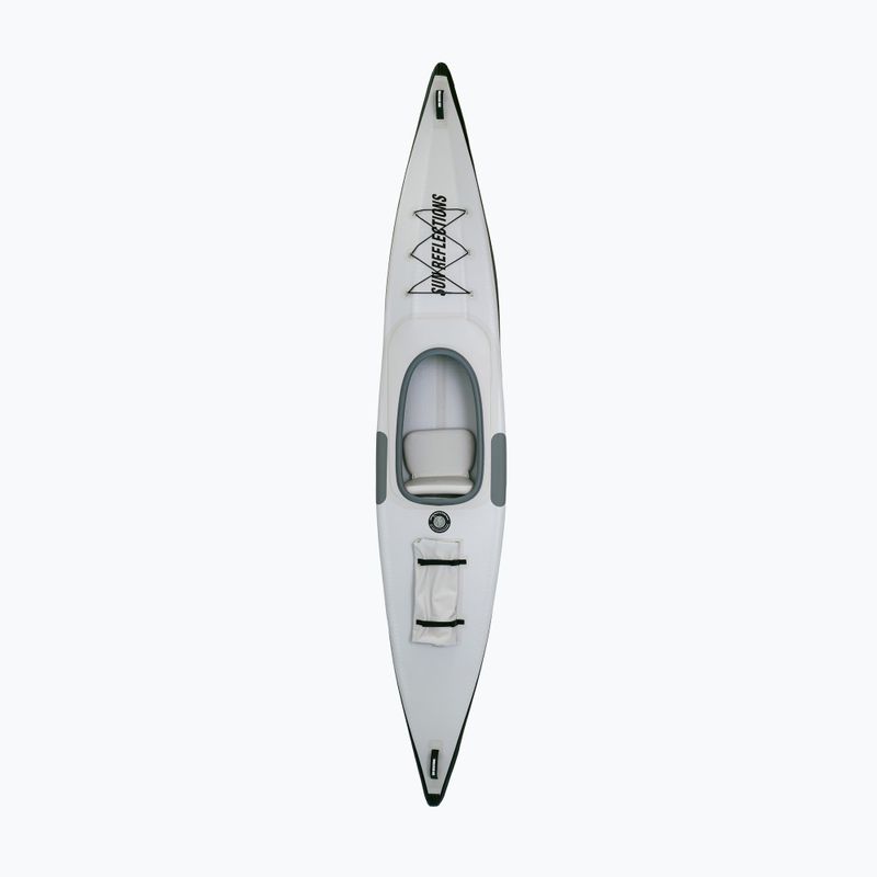 Kayak gonfiabile 1-osobowy Sun Reflections Full DS light grey/black 2