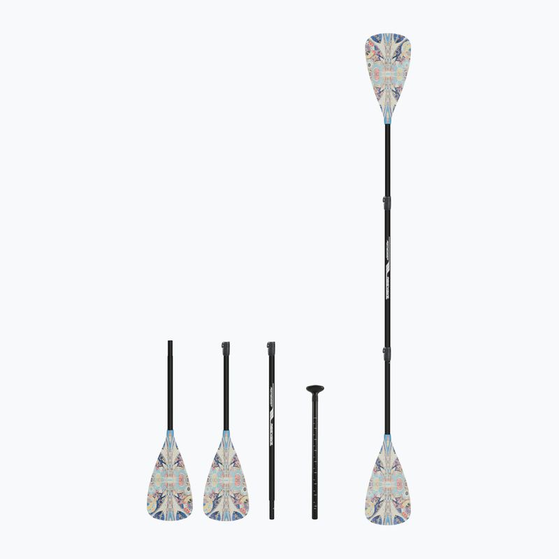 SUP/Kayak 4 pezzi pagaia RIDEWAVE Conquerbrace Combo
