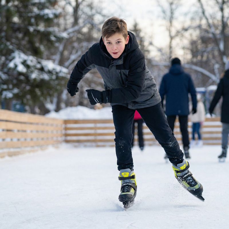 Pattini in linea per bambini HEAD Galaxy 2w1 yellow 7