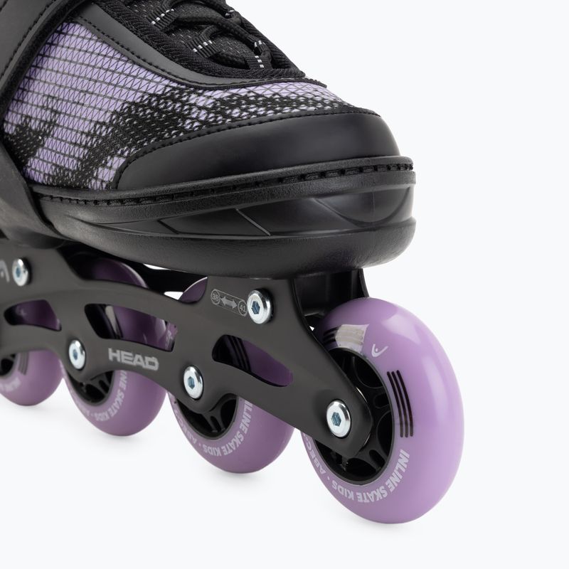 Pattini in linea per bambini HEAD Galaxy 2w1 purple 15