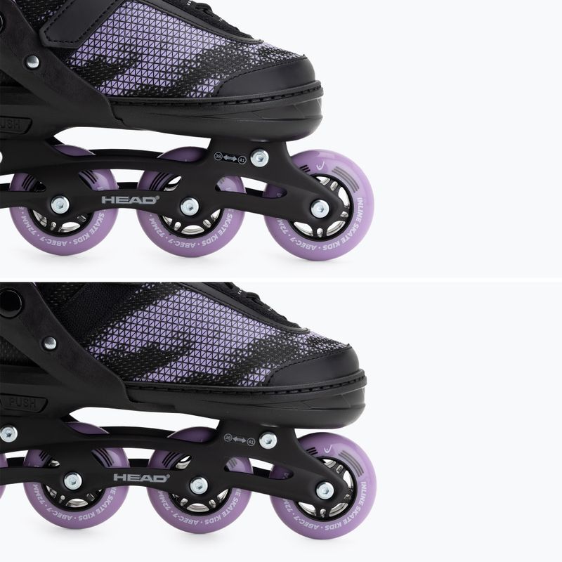 Pattini in linea per bambini HEAD Galaxy 2w1 purple 19