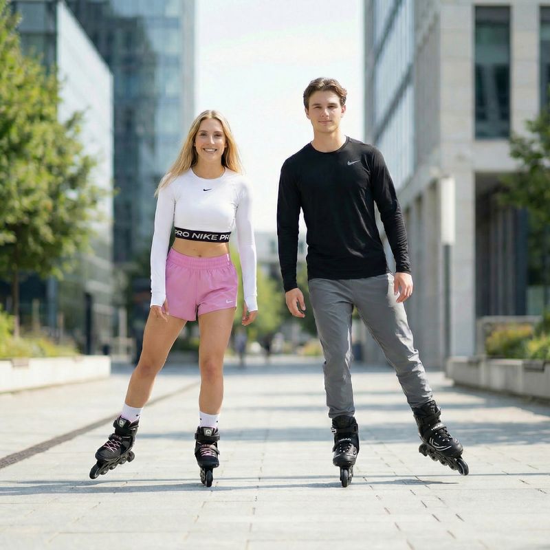 Pattini in linea da uomo HEAD Amaze X black 6