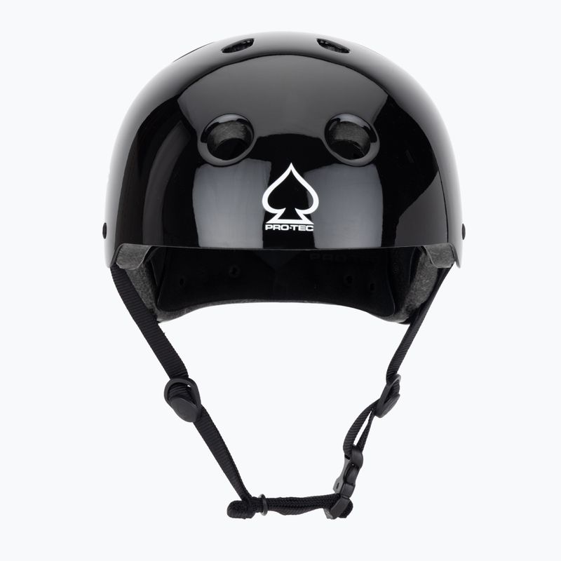 Casco Pro-Tec Classic Certified nero lucido 2