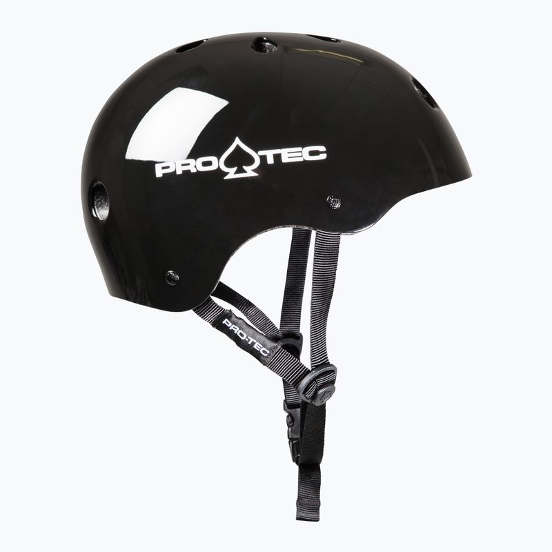 Casco Pro-Tec Classic Certified nero lucido 2