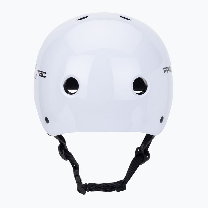 Casco Pro-Tec Classic Certified bianco lucido 4