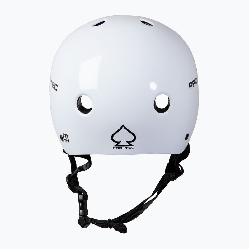 Casco Pro-Tec Classic Certified bianco lucido 3