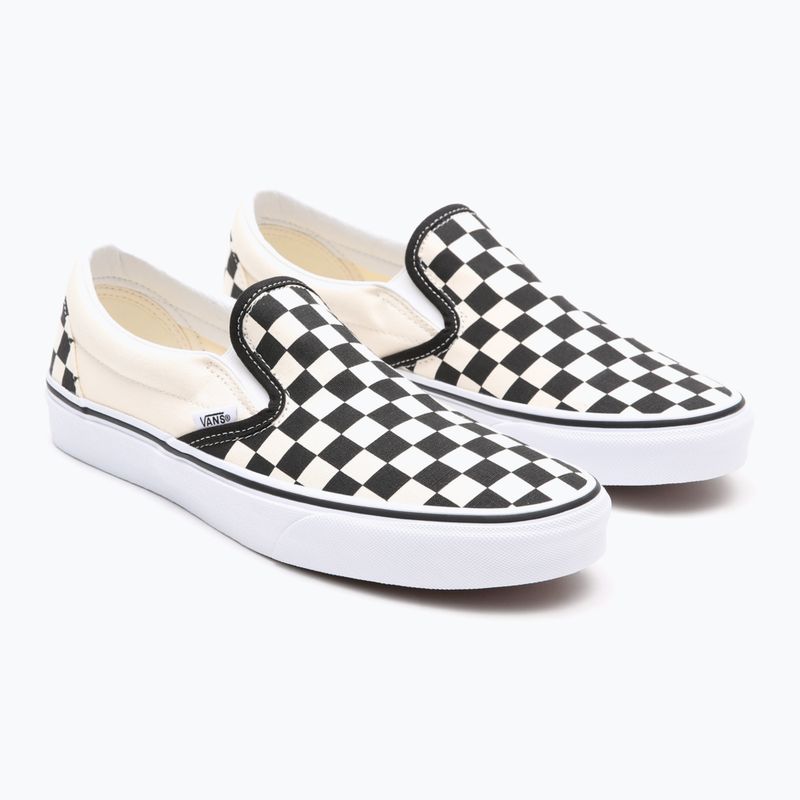 Vans UA Classic Slip-On scarpe blk&whtchckerboard/wht 10