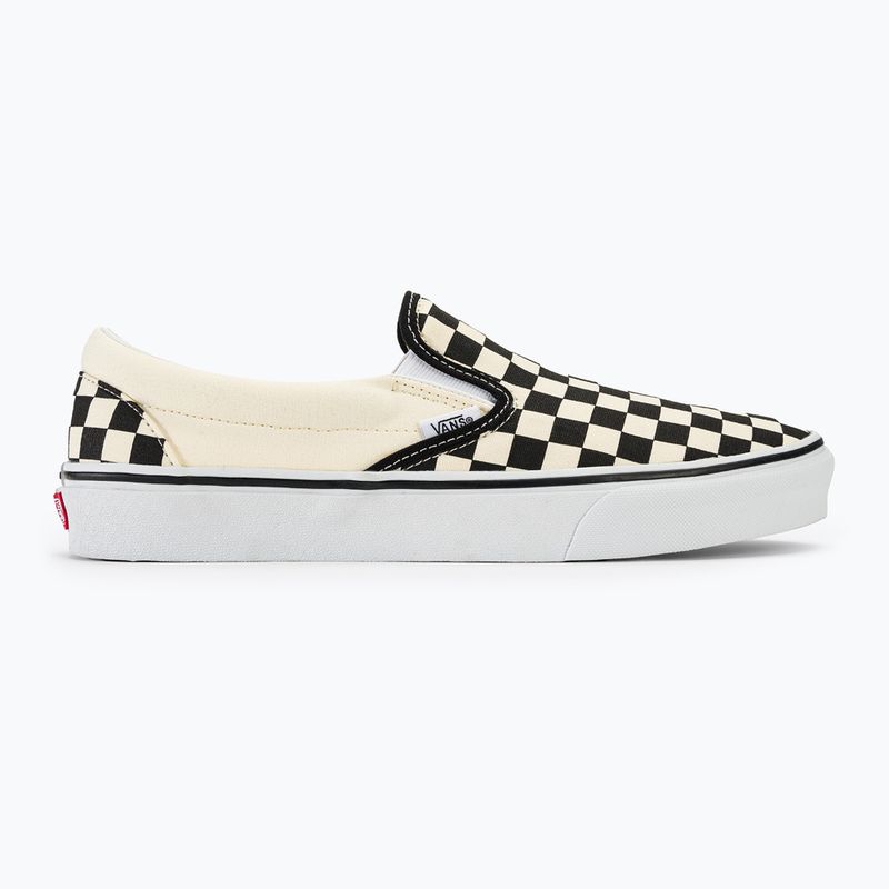 Vans UA Classic Slip-On scarpe blk&whtchckerboard/wht 3