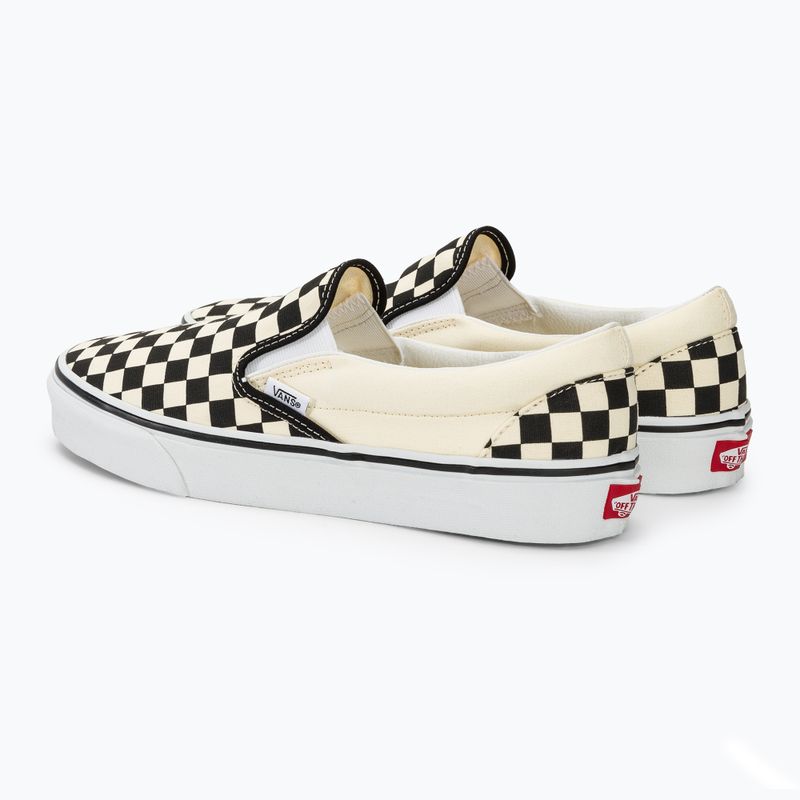 Vans UA Classic Slip-On scarpe blk&whtchckerboard/wht 4