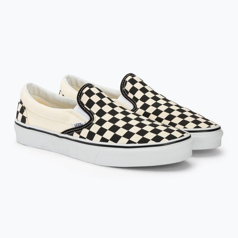 Vans UA Classic Slip-On scarpe blk&whtchckerboard/wht 5