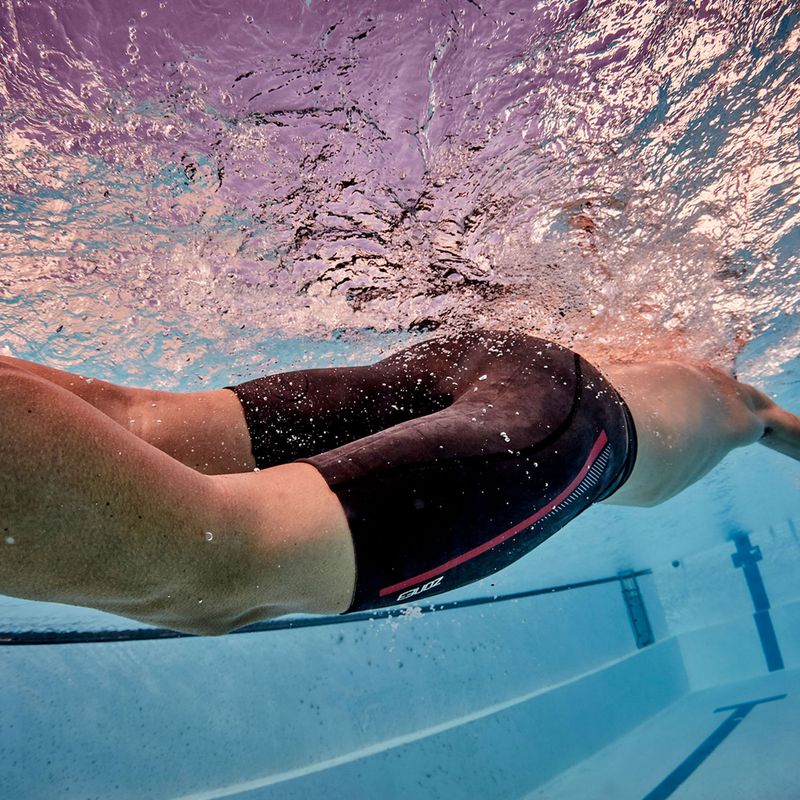 Pantaloncini in neoprene da uomo ZONE3 Buoyancy Premium Aerodome Elite 5/3 mm black/red 4