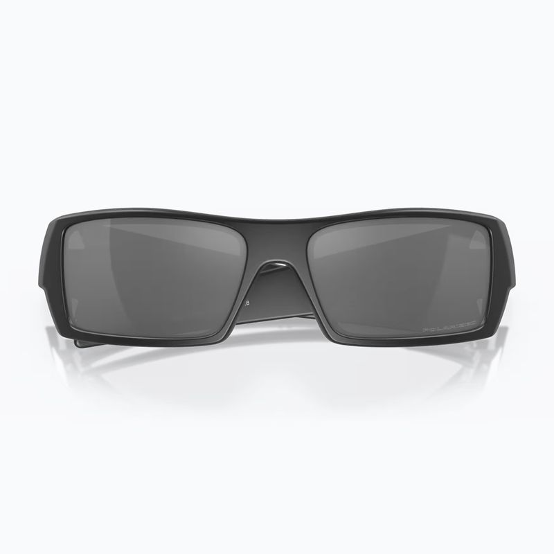 Occhiali da sole Oakley GasCan nero opaco/nero iridium polarizzati 5