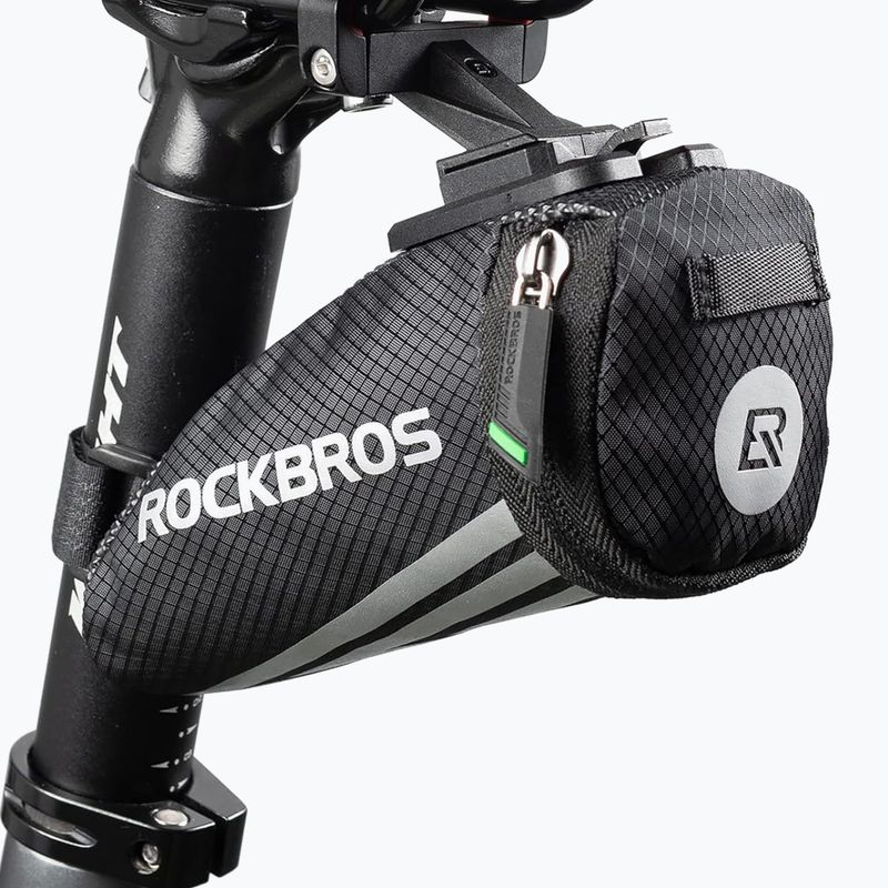 Borsa da bici sottosella Rockbros C28 0,2 l nero