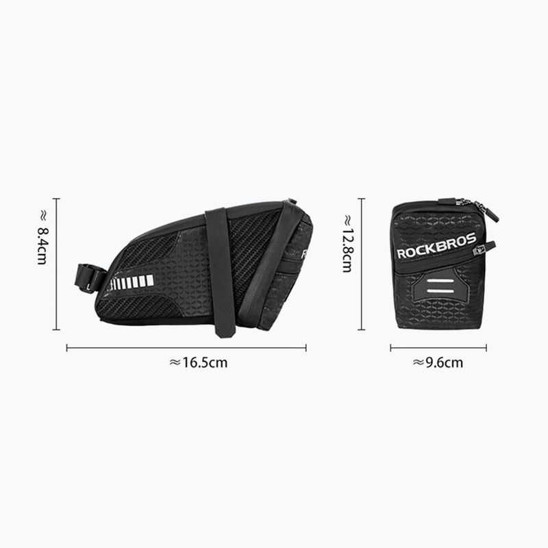 Borsa da bici sottosella Rockbros C29 1,5 l nero 2