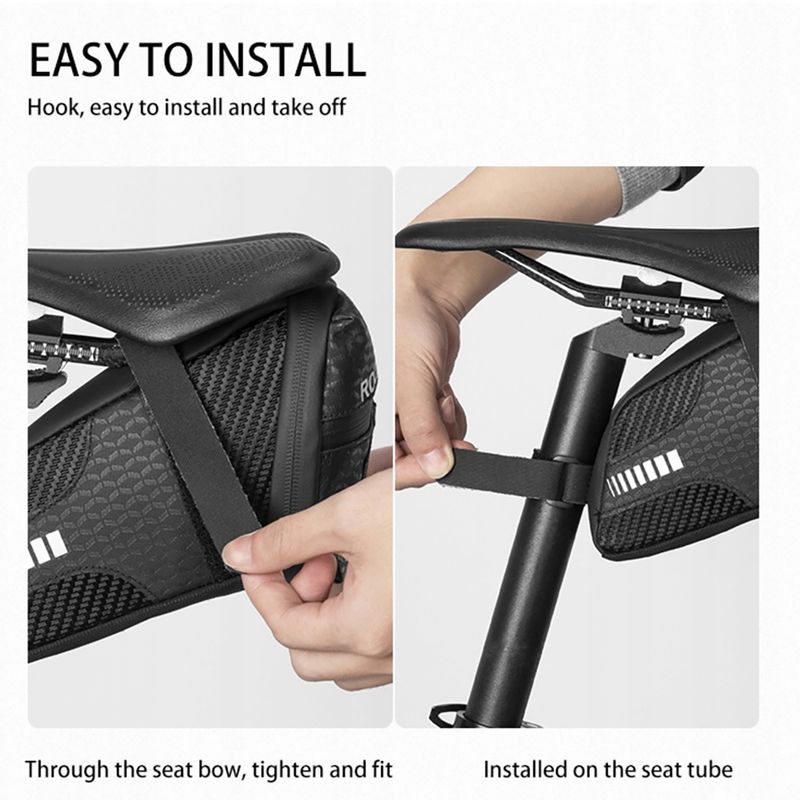 Borsa da bici sottosella Rockbros C29 1,5 l nero 4