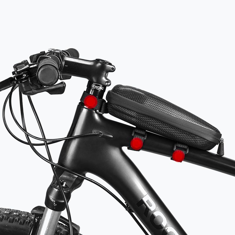 Rockbros B60 Borsa da telaio per bicicletta da 1,1 litri, nero 3