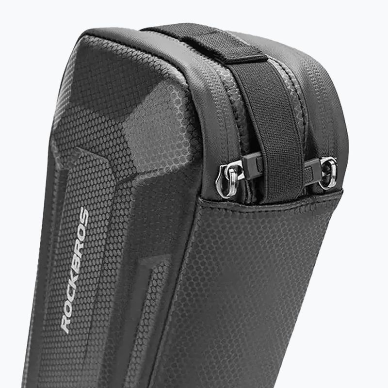 Rockbros B67 Borsa da telaio per bicicletta da 2,5 litri, nero 3