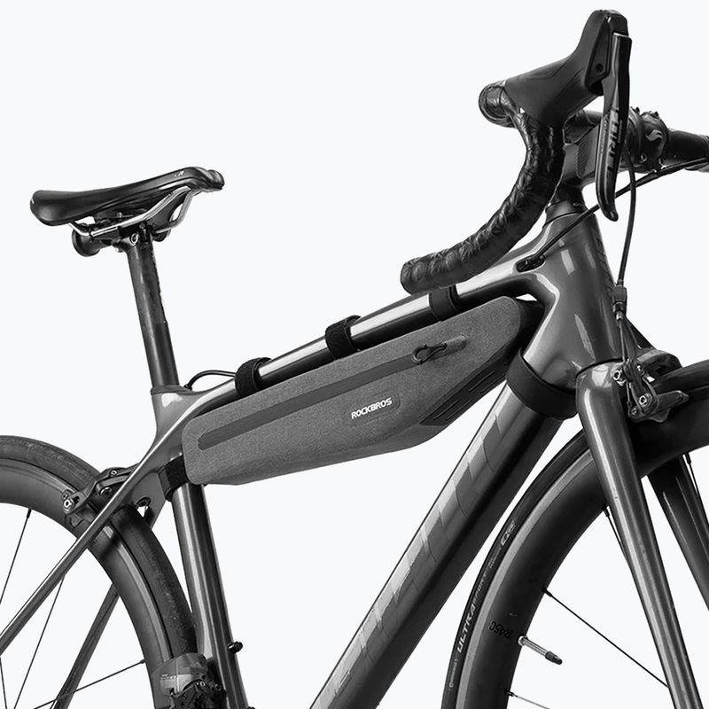 Borsa per telaio di bicicletta Rockbros AS-052 1,5 l grigio 2