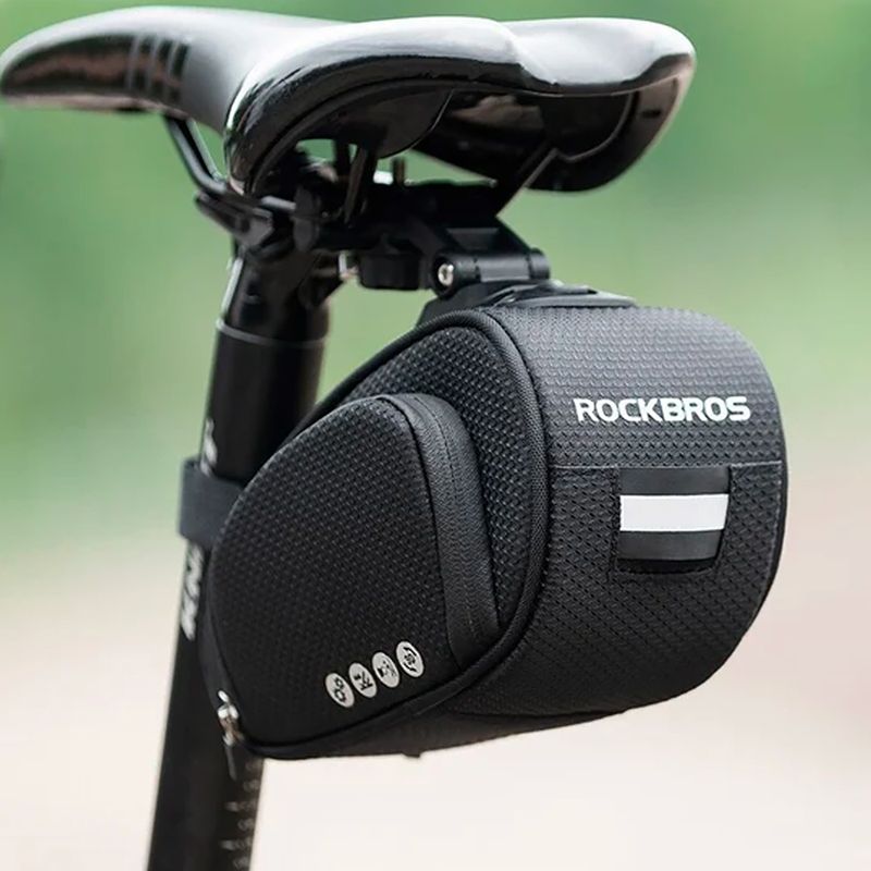 Borsa da bici sottosella Rockbros C40 1,2 l nero 8